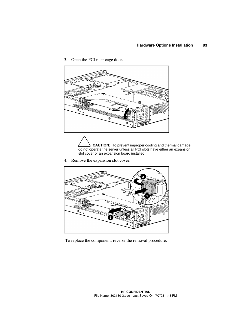 HP ProLiant DL380 G3 Server User Manual | Page 93 / 164