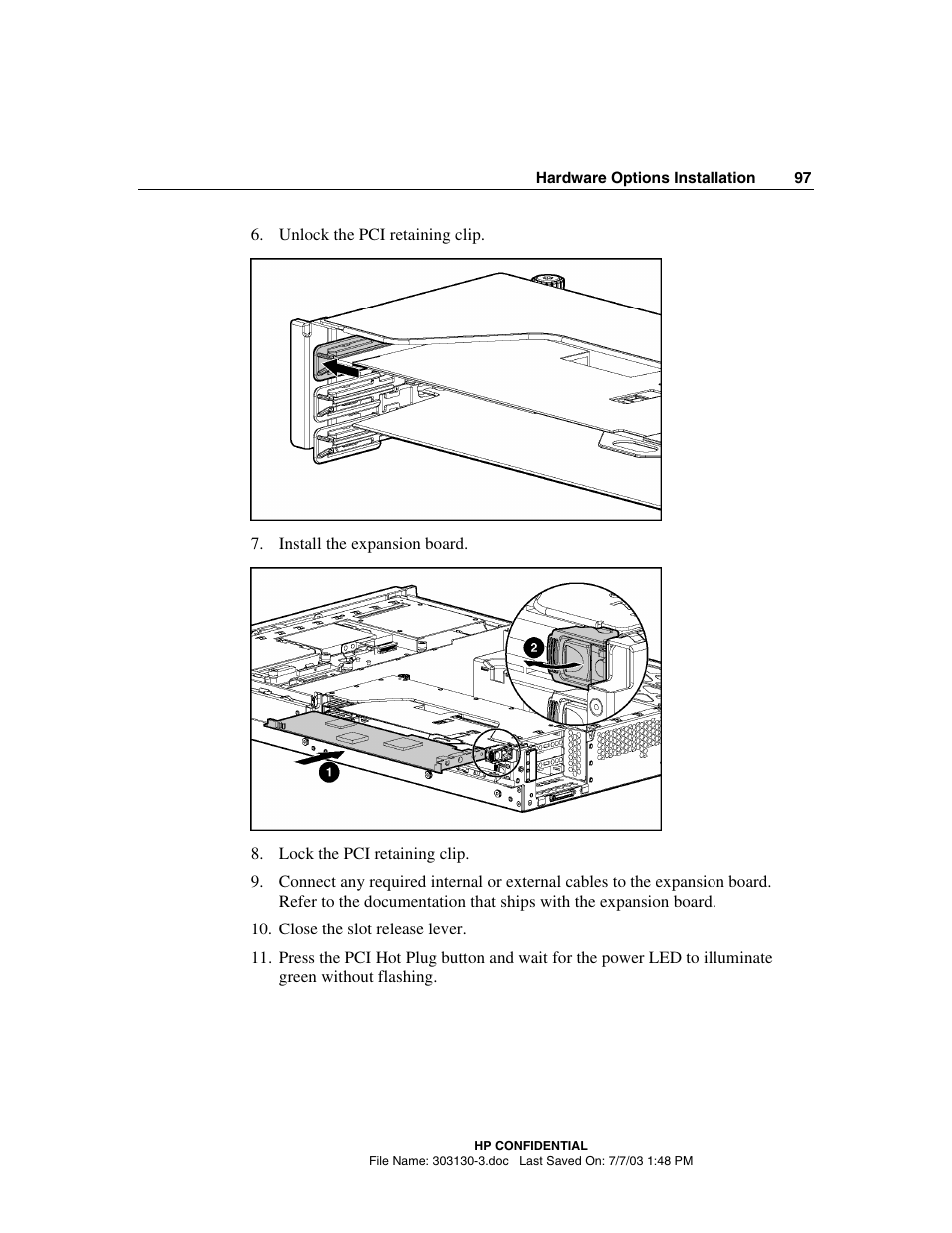 HP ProLiant DL380 G3 Server User Manual | Page 97 / 164