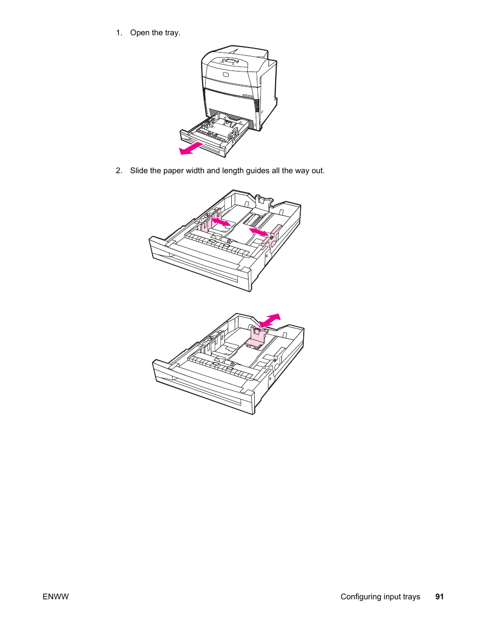 HP Color LaserJet 5550 Printer series User Manual | Page 105 / 294