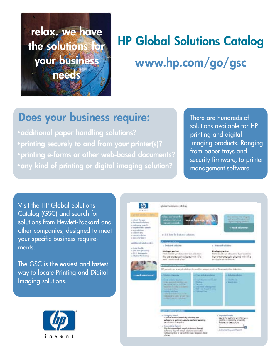 Does your business require | HP Color LaserJet 5550 Printer series User Manual | Page 2 / 294