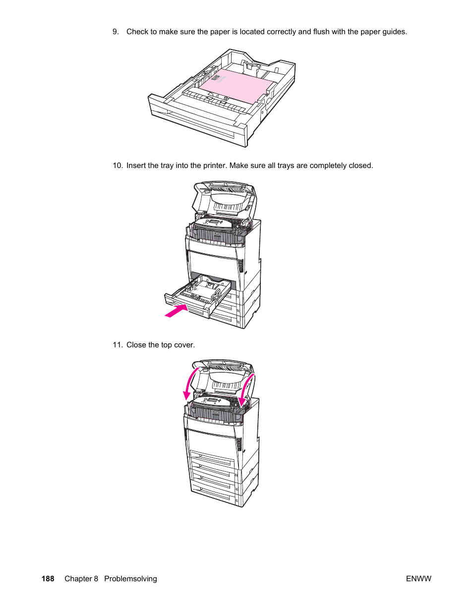 HP Color LaserJet 5550 Printer series User Manual | Page 202 / 294