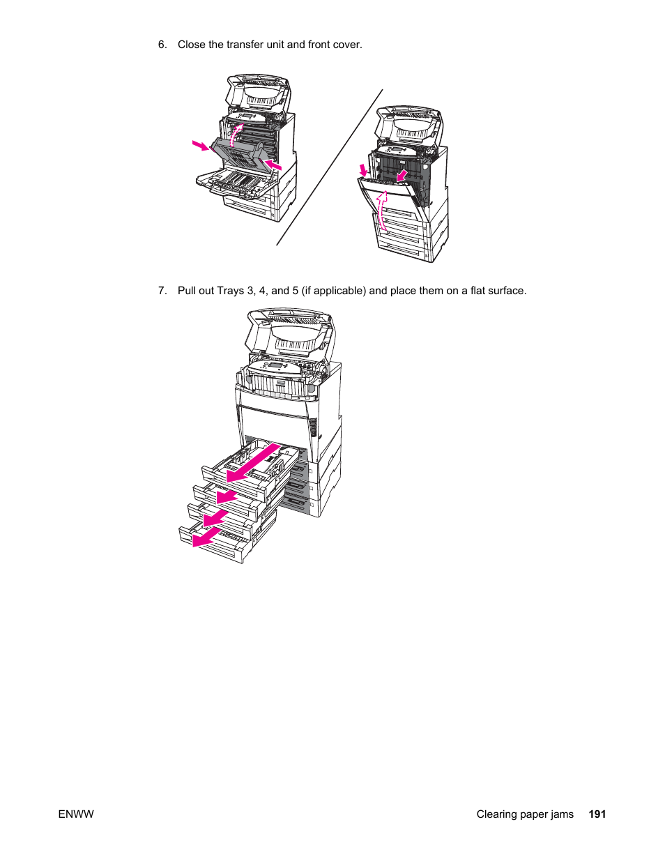 HP Color LaserJet 5550 Printer series User Manual | Page 205 / 294