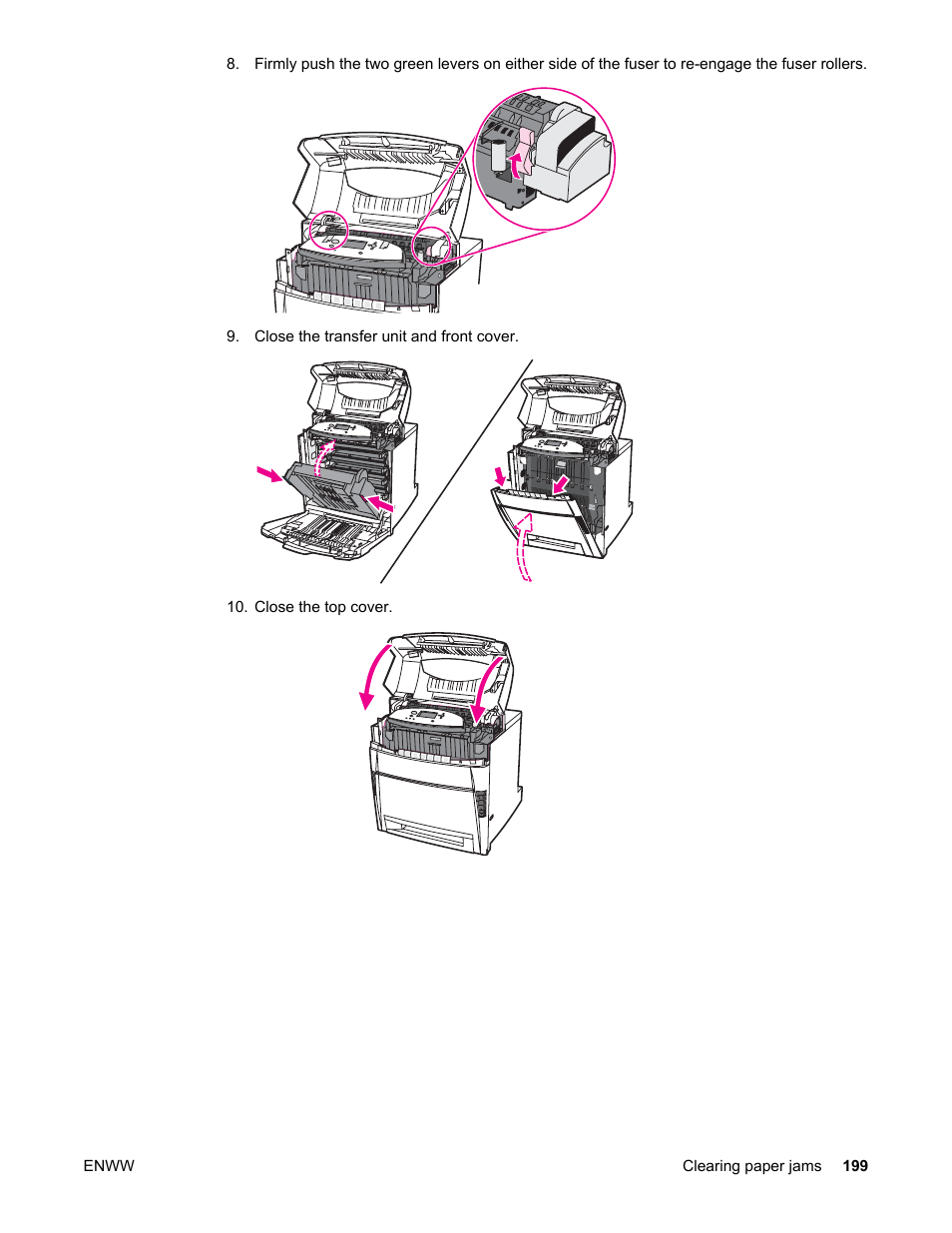 HP Color LaserJet 5550 Printer series User Manual | Page 213 / 294