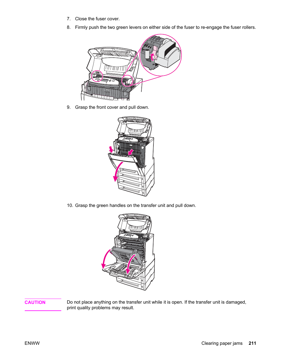 HP Color LaserJet 5550 Printer series User Manual | Page 225 / 294