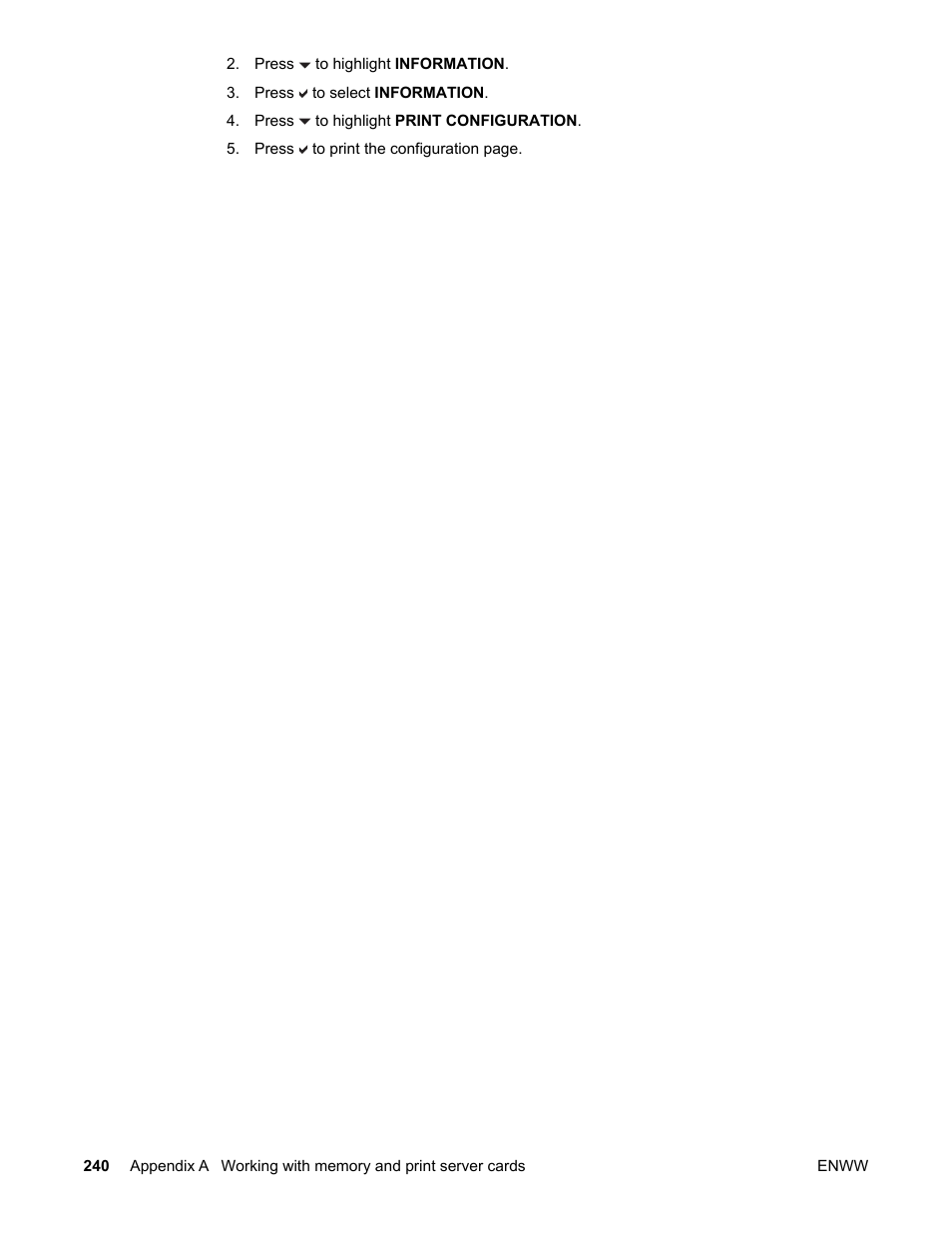 HP Color LaserJet 5550 Printer series User Manual | Page 254 / 294