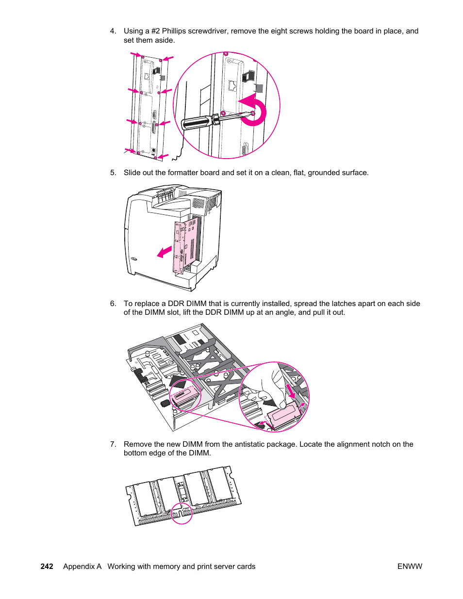 HP Color LaserJet 5550 Printer series User Manual | Page 256 / 294