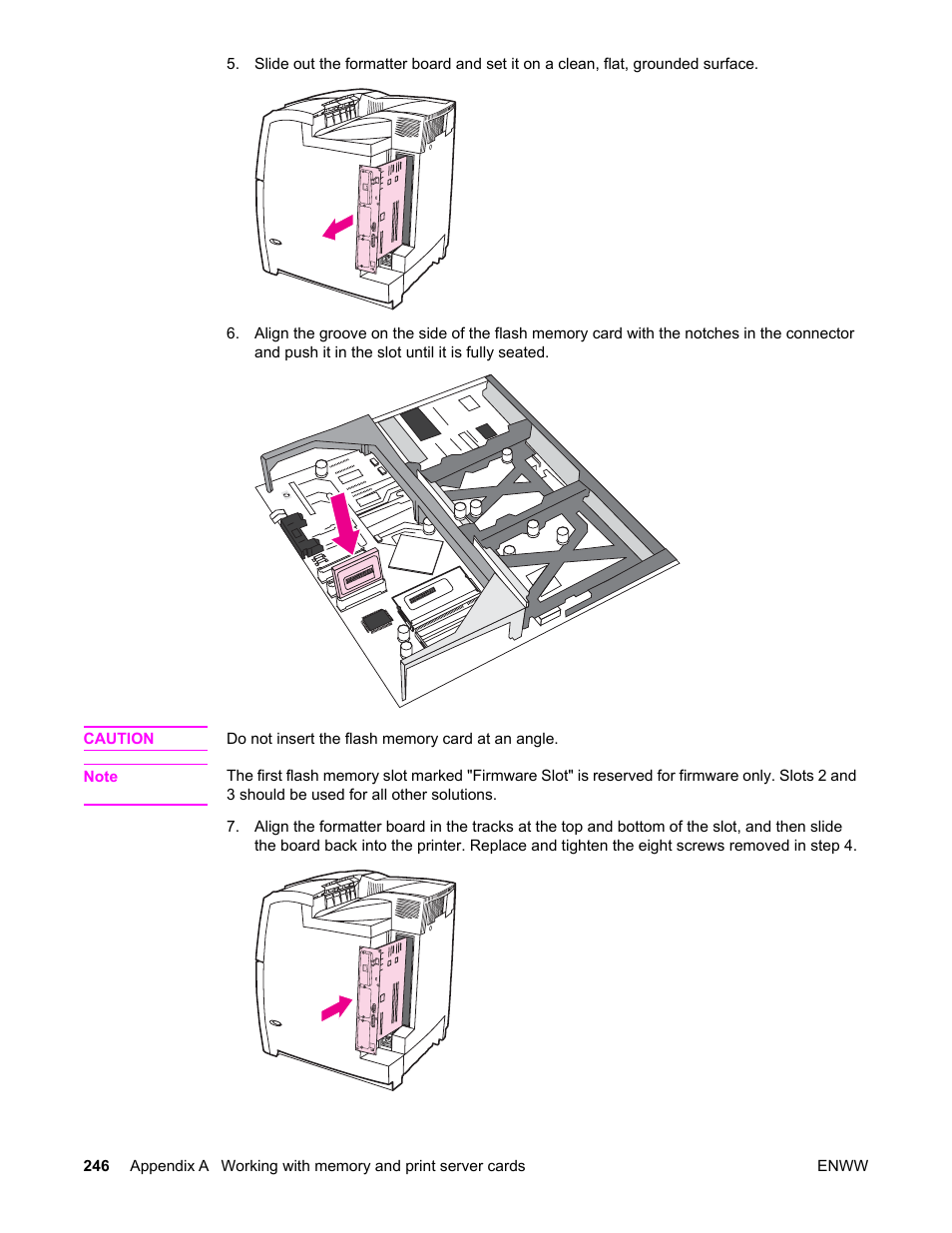 HP Color LaserJet 5550 Printer series User Manual | Page 260 / 294