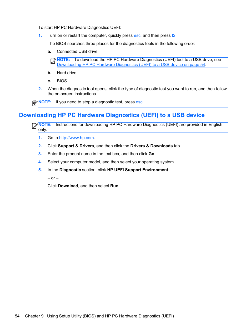 HP Pavilion 10 TouchSmart 10-e010nr Notebook PC User Manual | Page 62 / 72