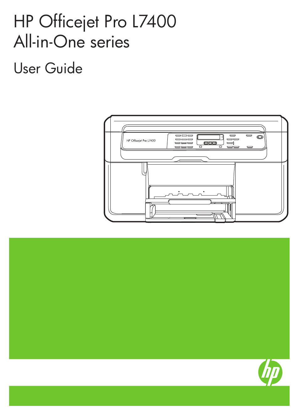 HP Officejet Pro L7480 All-in-One Printer User Manual | 120 pages