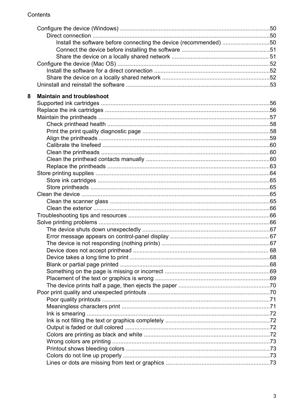 HP Officejet Pro L7480 All-in-One Printer User Manual | Page 7 / 120