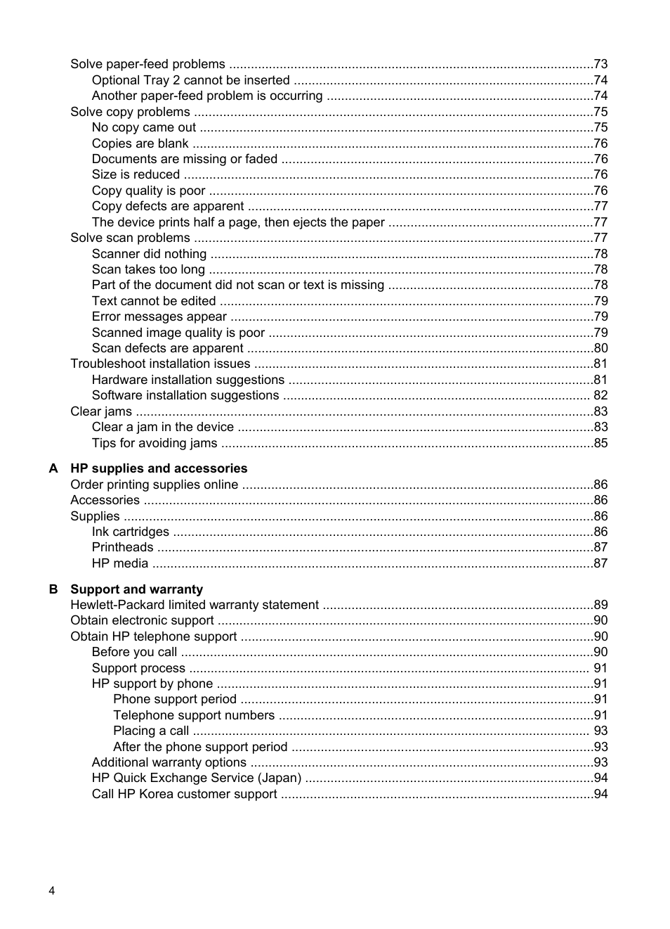 HP Officejet Pro L7480 All-in-One Printer User Manual | Page 8 / 120