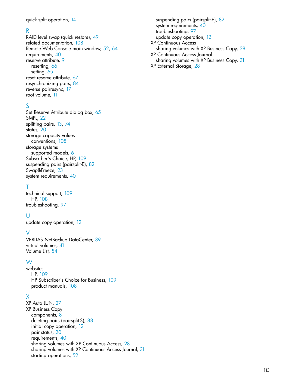 HP XP Business Copy Software User Manual | Page 113 / 113
