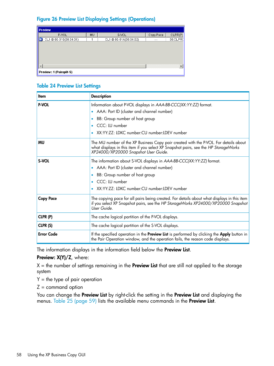 HP XP Business Copy Software User Manual | Page 58 / 113