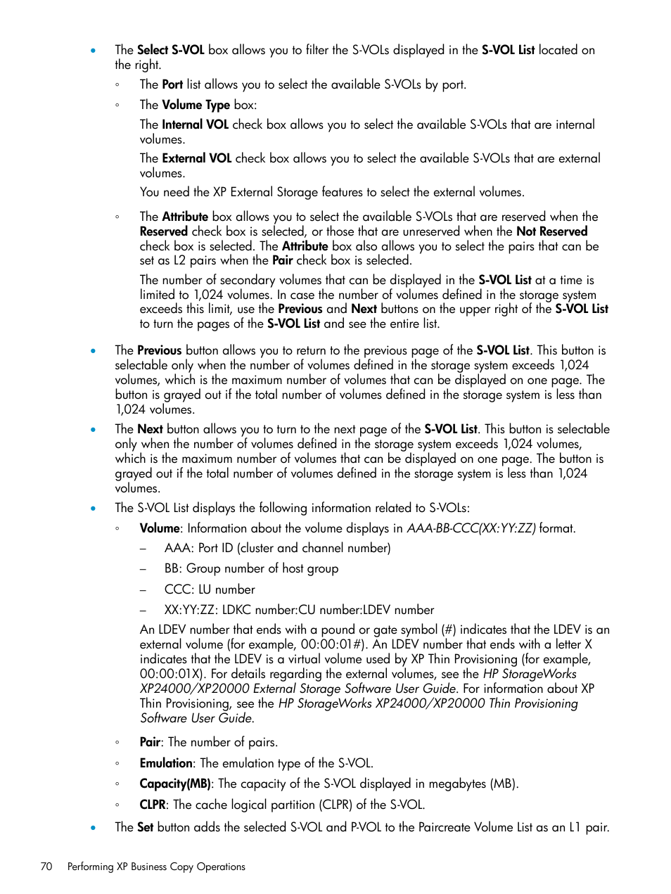 HP XP Business Copy Software User Manual | Page 70 / 113