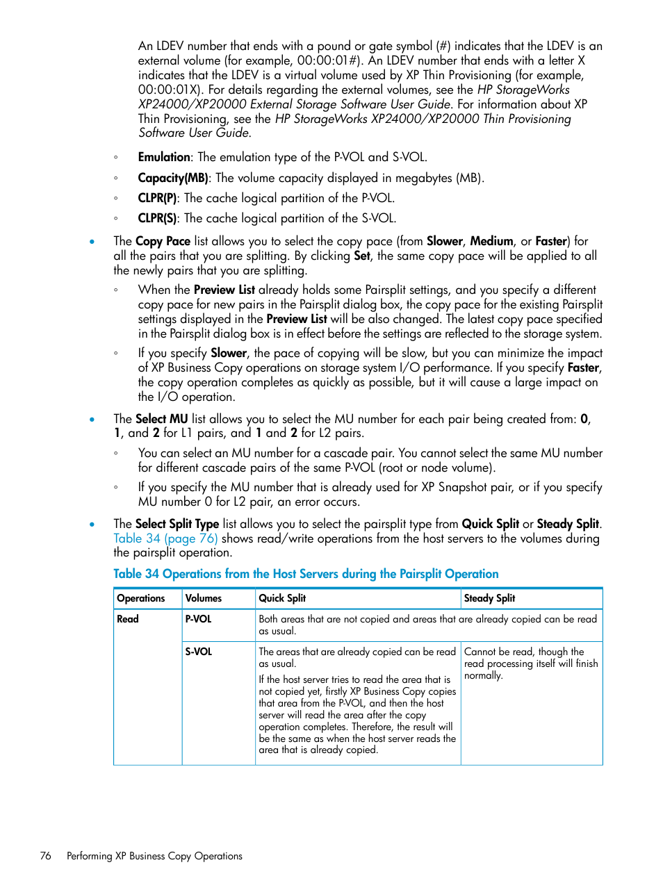 HP XP Business Copy Software User Manual | Page 76 / 113