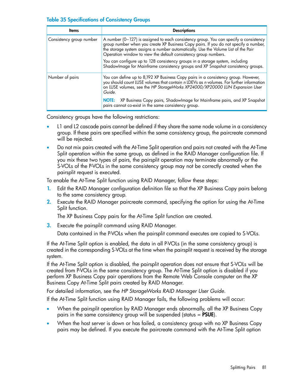 HP XP Business Copy Software User Manual | Page 81 / 113
