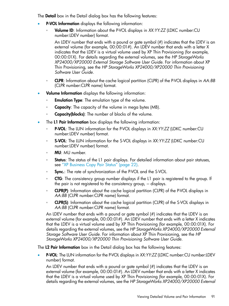 HP XP Business Copy Software User Manual | Page 91 / 113