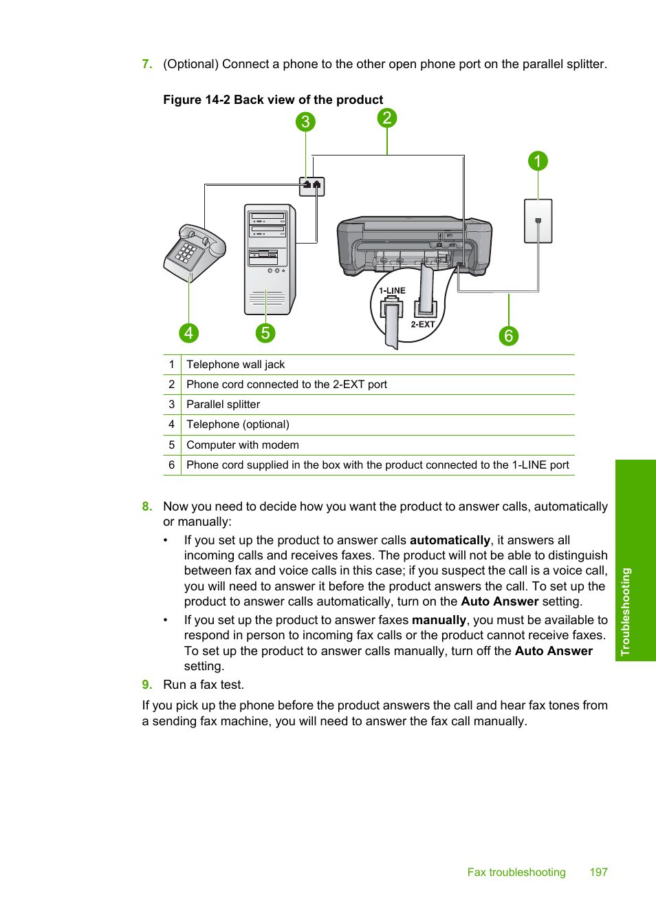 HP Photosmart C4344 All-in-One Printer User Manual | Page 200 / 317