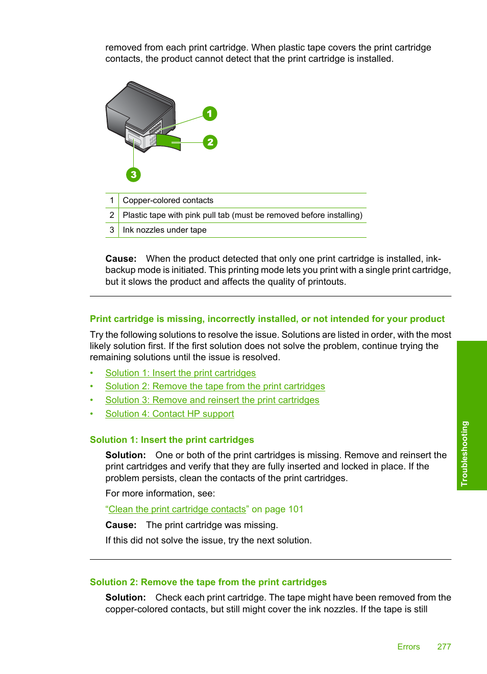 HP Photosmart C4344 All-in-One Printer User Manual | Page 280 / 317