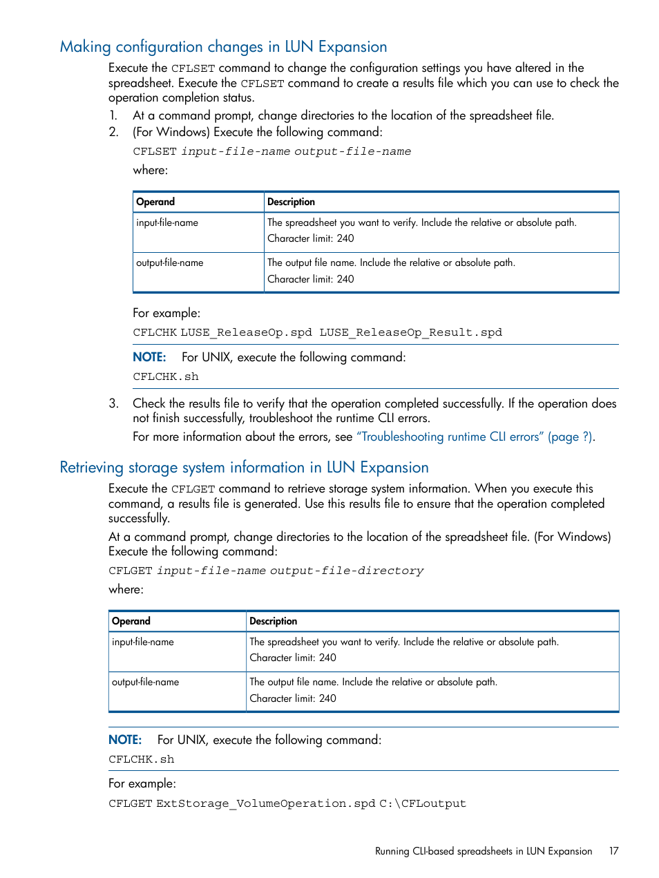 Making configuration changes in lun expansion | HP XP P9500 Storage User Manual | Page 17 / 78