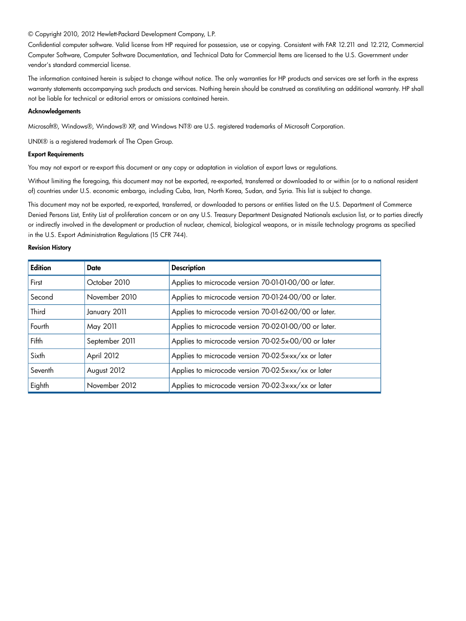 HP XP P9500 Storage User Manual | Page 2 / 78