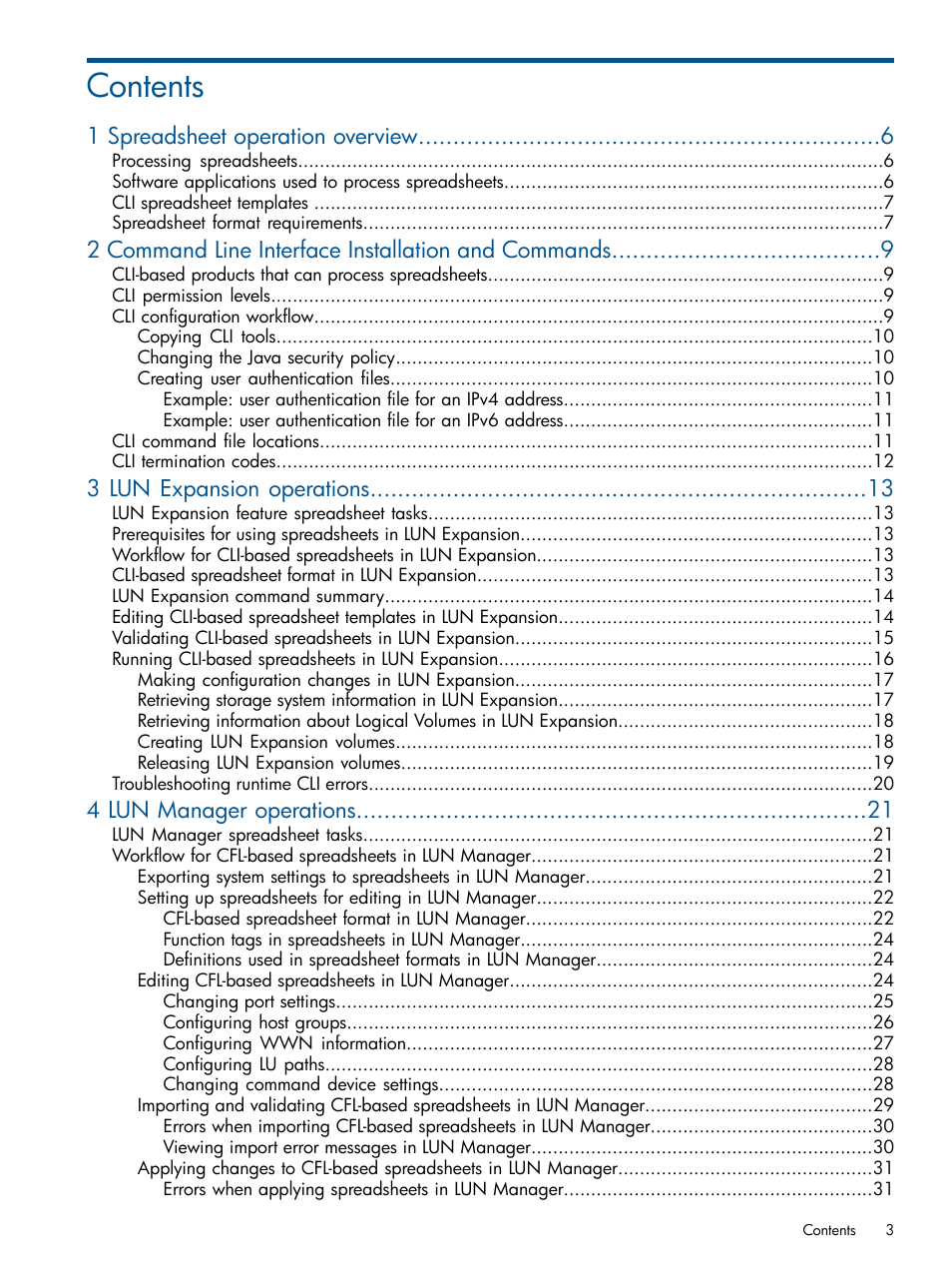 HP XP P9500 Storage User Manual | Page 3 / 78