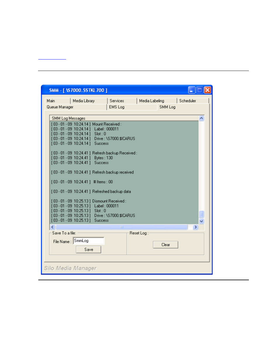 Smm log tab, Figure 5-26 | HP NonStop G-Series User Manual | Page 120 / 230