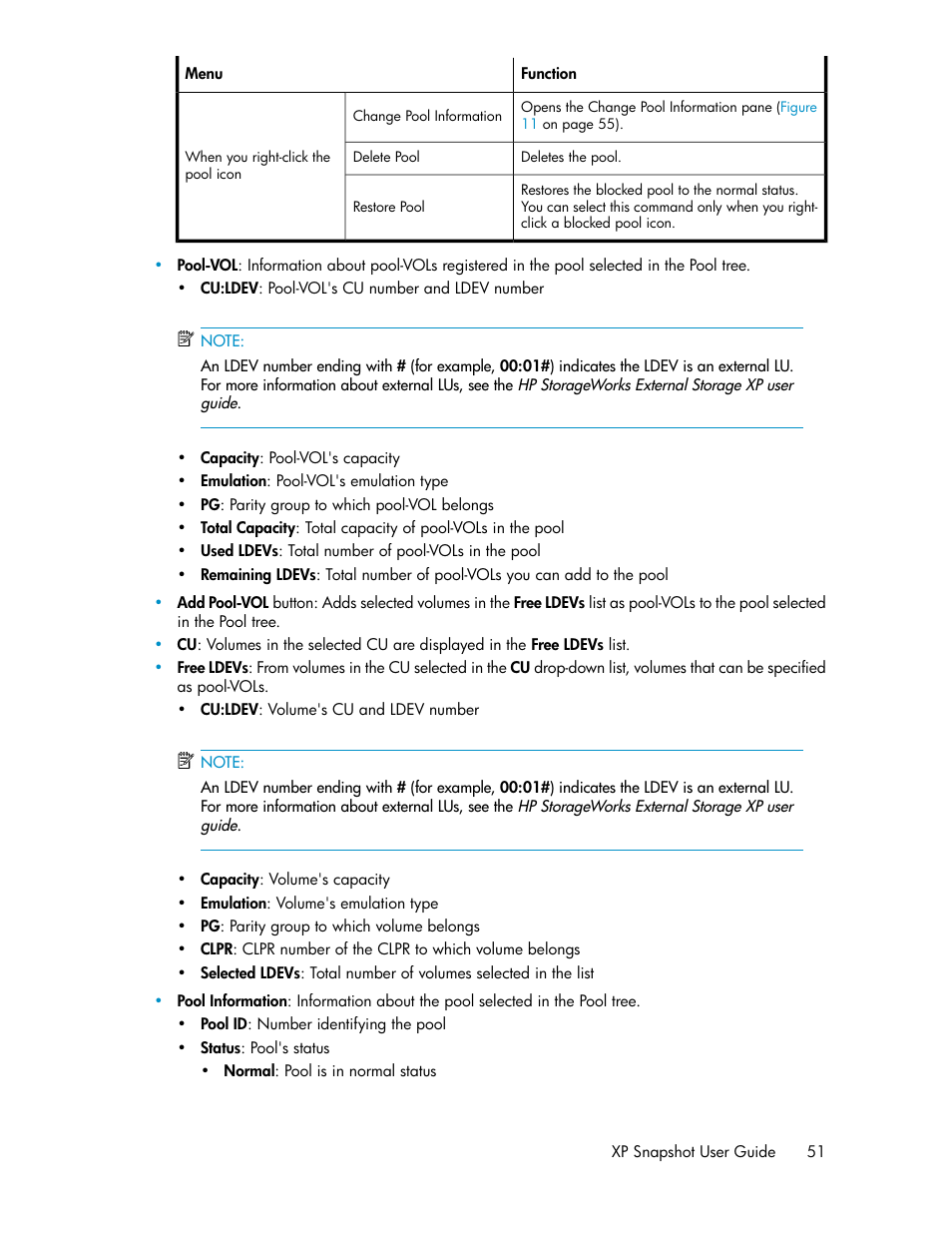 HP StorageWorks XP Remote Web Console Software User Manual | Page 51 / 84