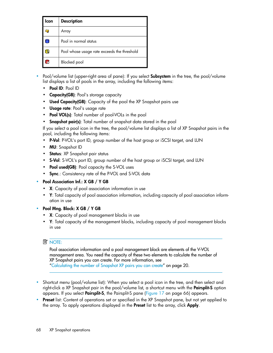 HP StorageWorks XP Remote Web Console Software User Manual | Page 68 / 84
