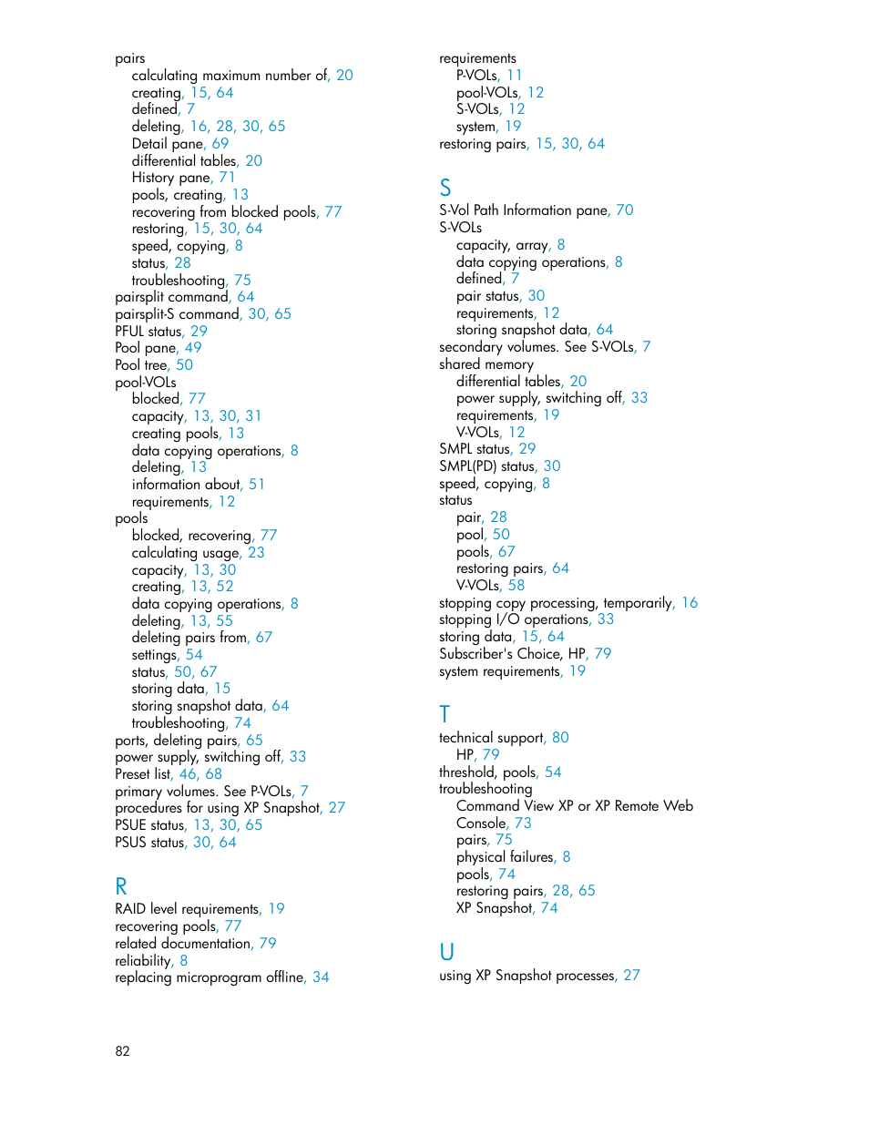 HP StorageWorks XP Remote Web Console Software User Manual | Page 82 / 84