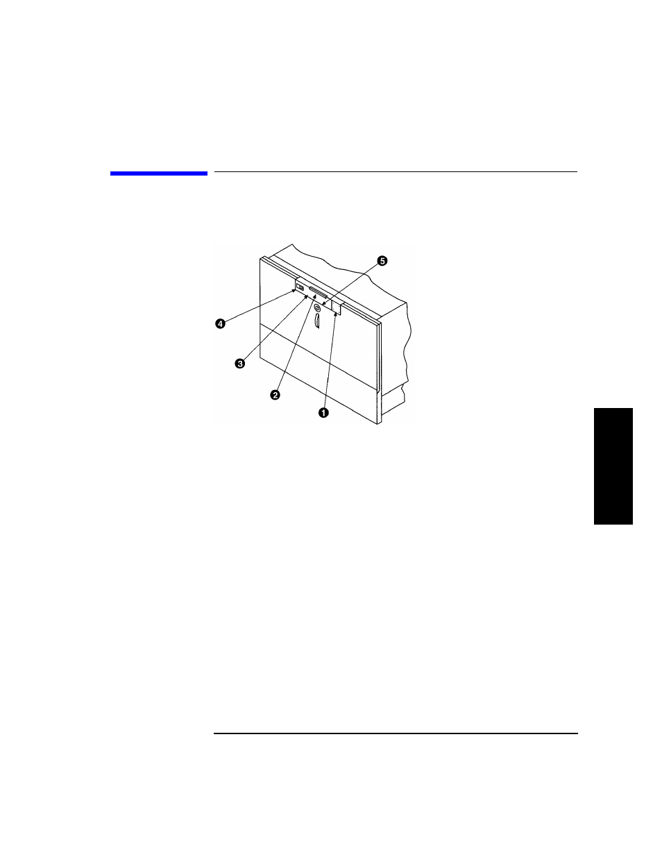Operating the control panel | HP Surestore 2.15 Tape Library User Manual | Page 53 / 114