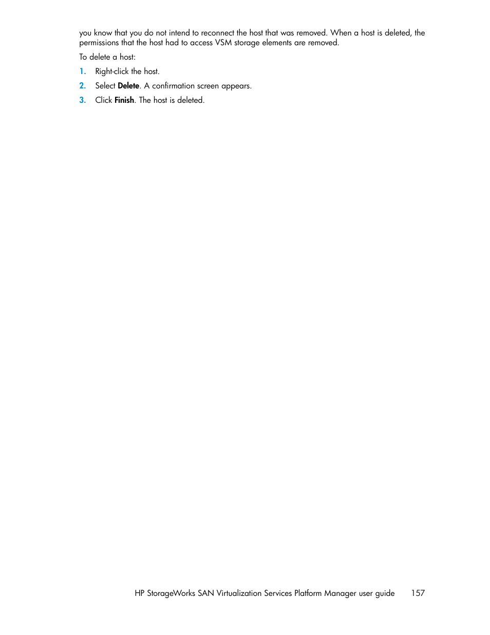 HP SAN Virtualization Services Platform User Manual | Page 157 / 382