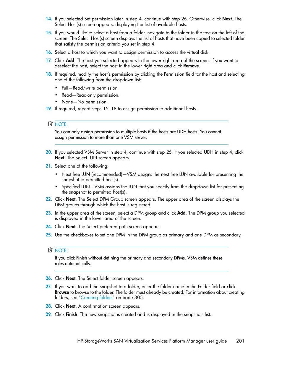 HP SAN Virtualization Services Platform User Manual | Page 201 / 382