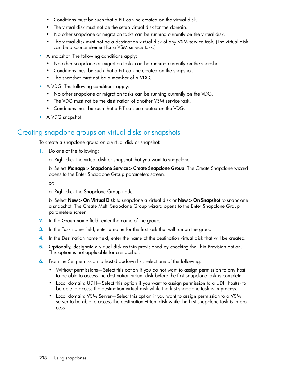 HP SAN Virtualization Services Platform User Manual | Page 238 / 382