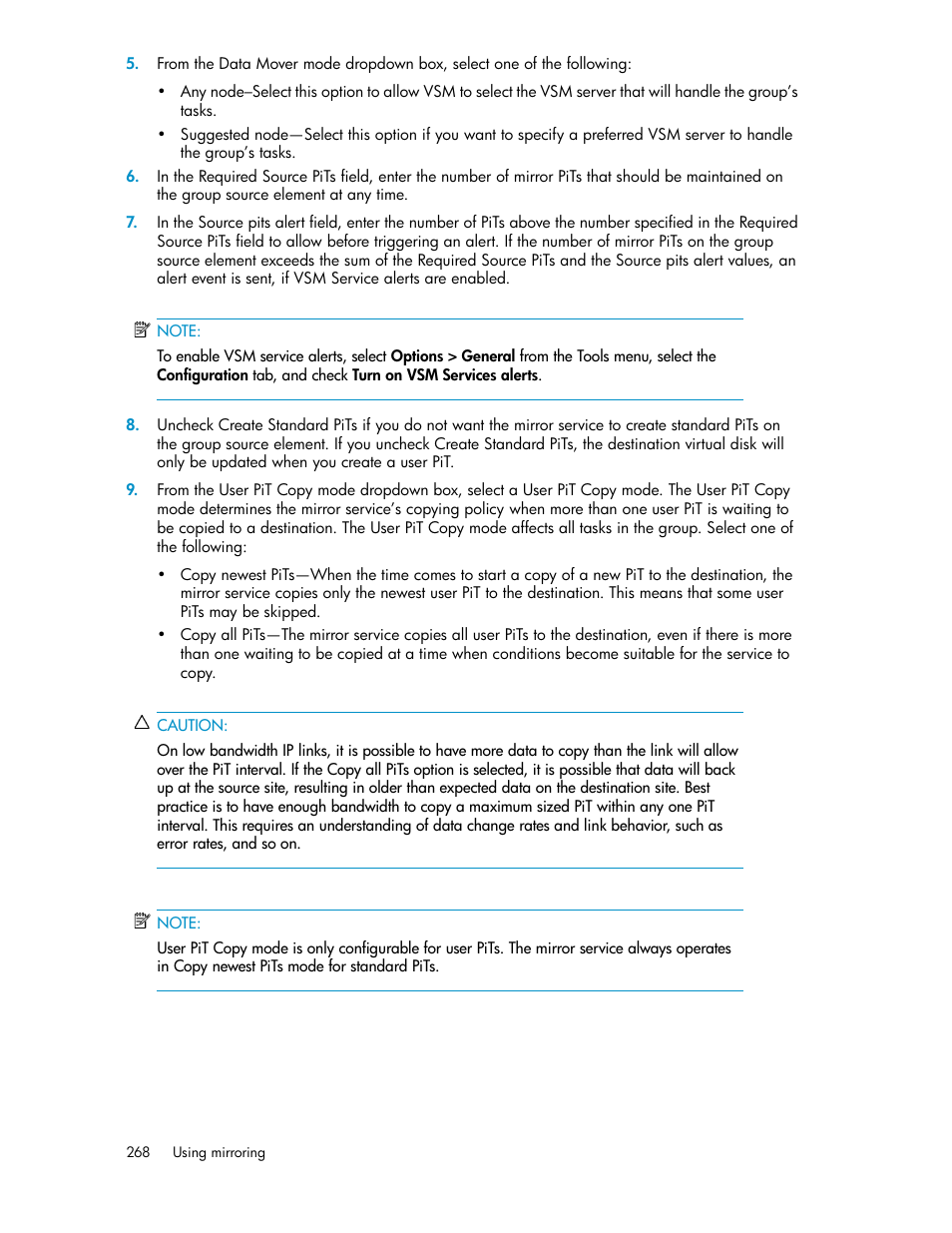 HP SAN Virtualization Services Platform User Manual | Page 268 / 382