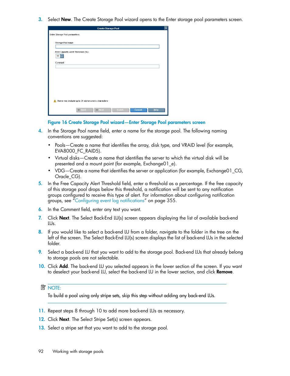 HP SAN Virtualization Services Platform User Manual | Page 92 / 382