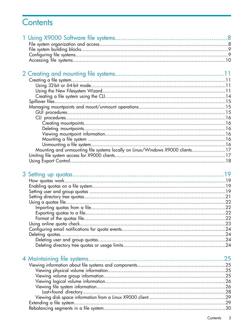 HP StoreAll Storage User Manual | Page 3 / 125