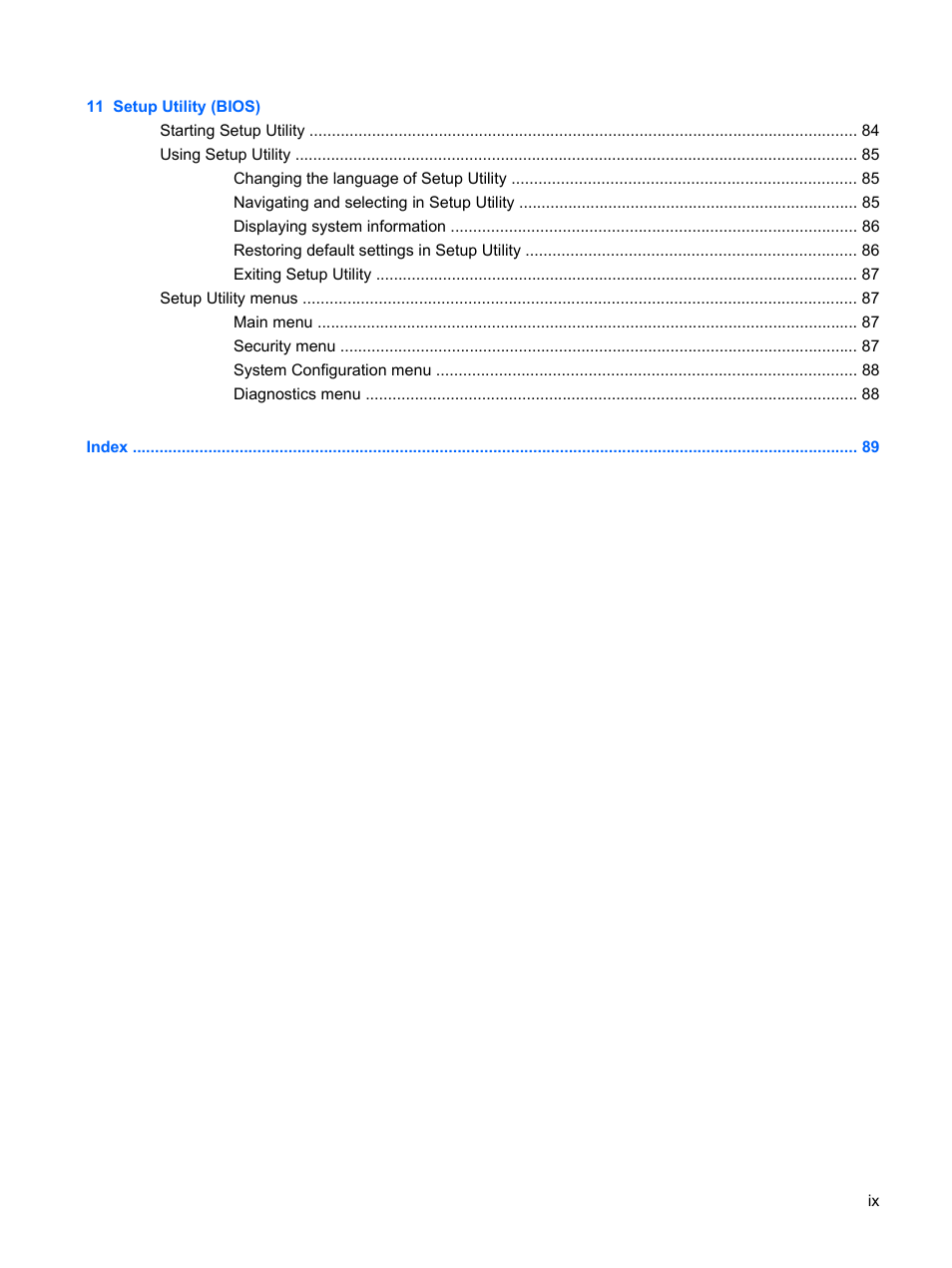 HP Pavilion dm1-1190ee Entertainment Notebook PC User Manual | Page 9 / 103