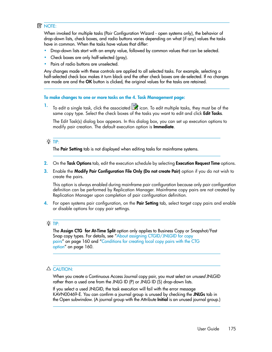 HP XP Command View Advanced Edition Software User Manual | Page 175 / 488