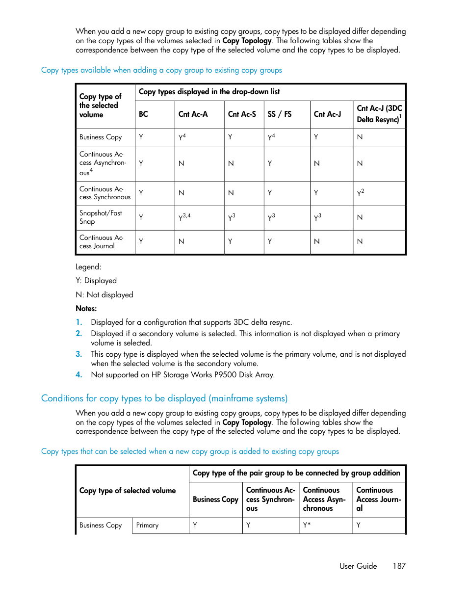 HP XP Command View Advanced Edition Software User Manual | Page 187 / 488