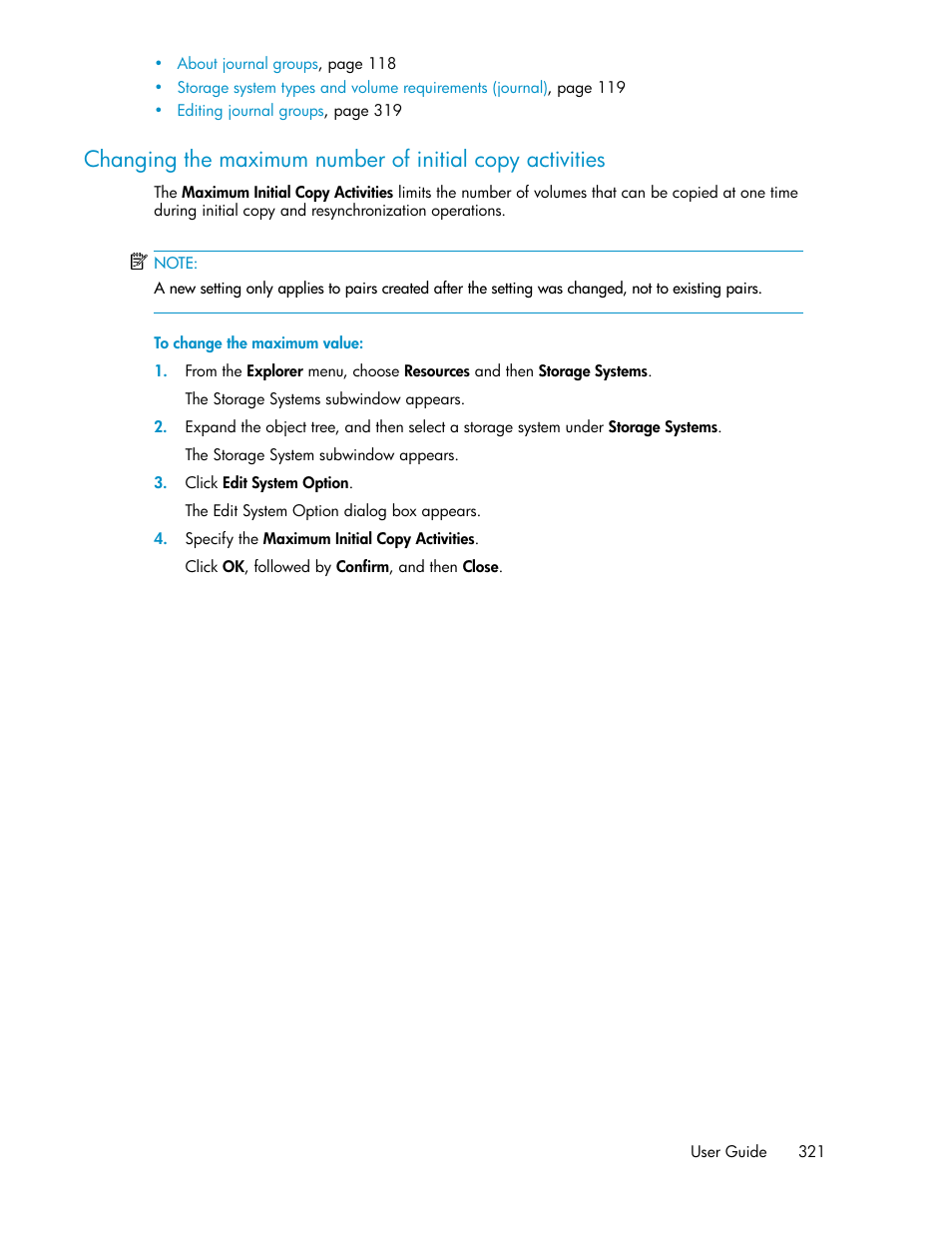 HP XP Command View Advanced Edition Software User Manual | Page 321 / 488