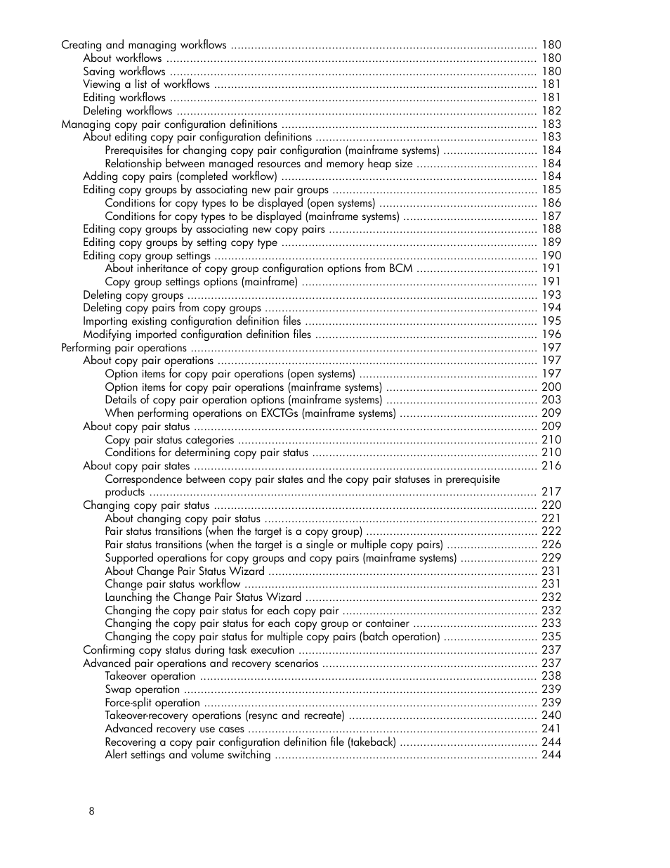 HP XP Command View Advanced Edition Software User Manual | Page 8 / 488