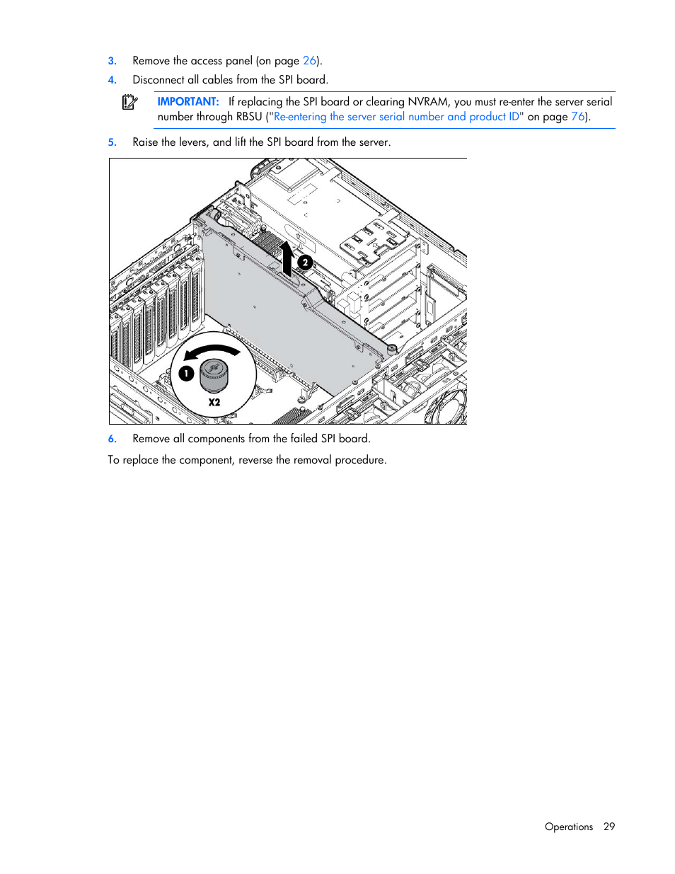 HP ProLiant DL585 G7 Server User Manual | Page 29 / 126