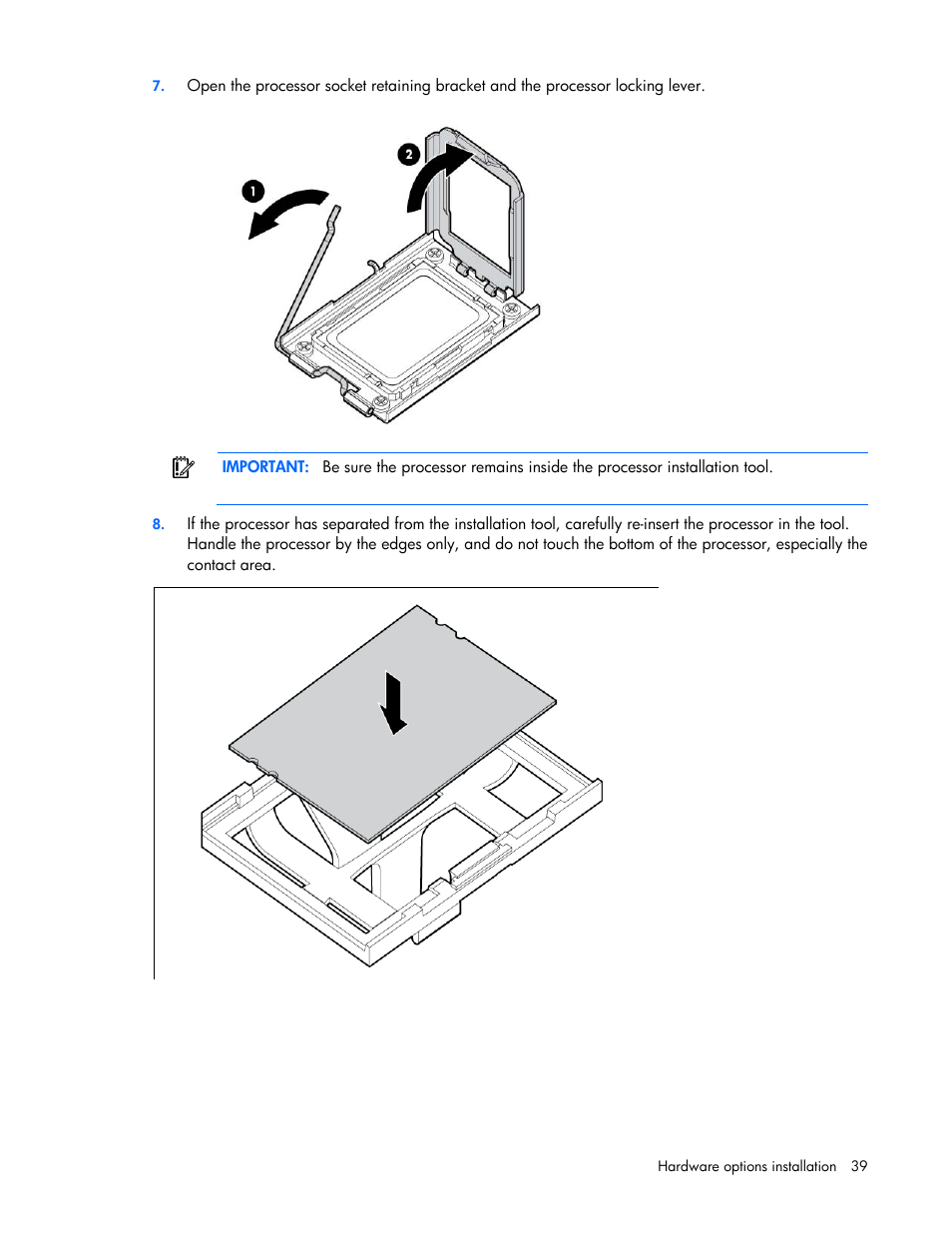 HP ProLiant DL585 G7 Server User Manual | Page 39 / 126