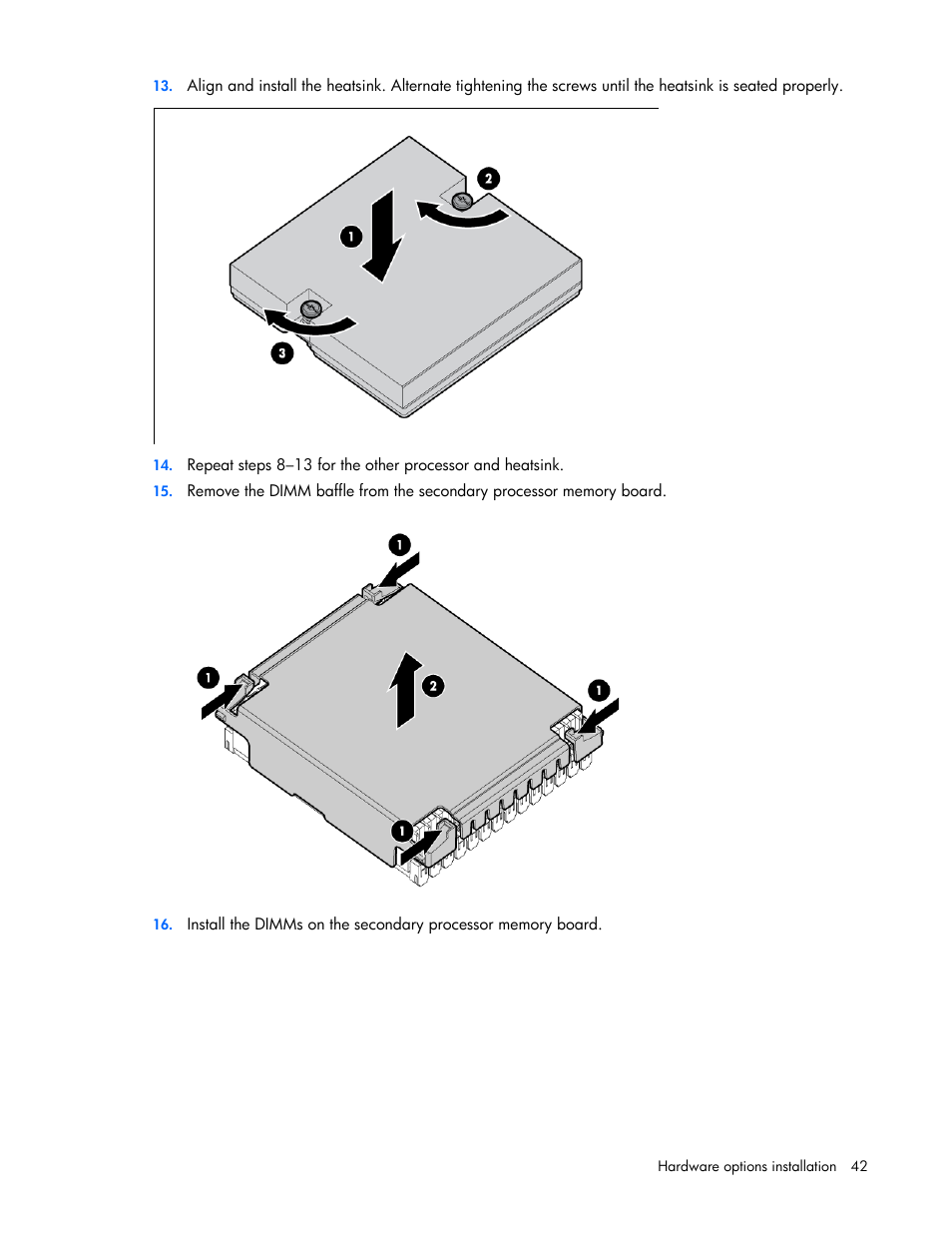 HP ProLiant DL585 G7 Server User Manual | Page 42 / 126