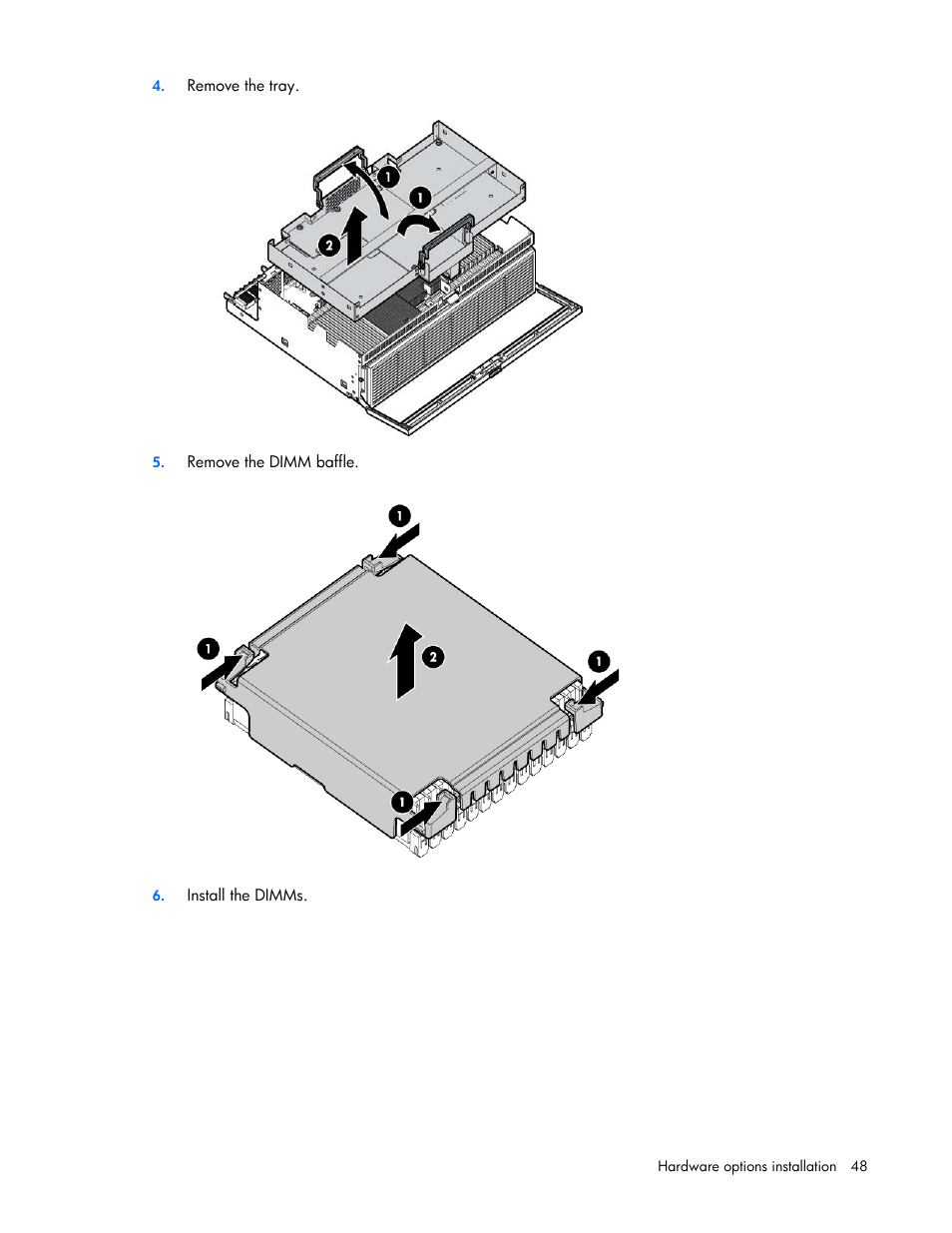 HP ProLiant DL585 G7 Server User Manual | Page 48 / 126