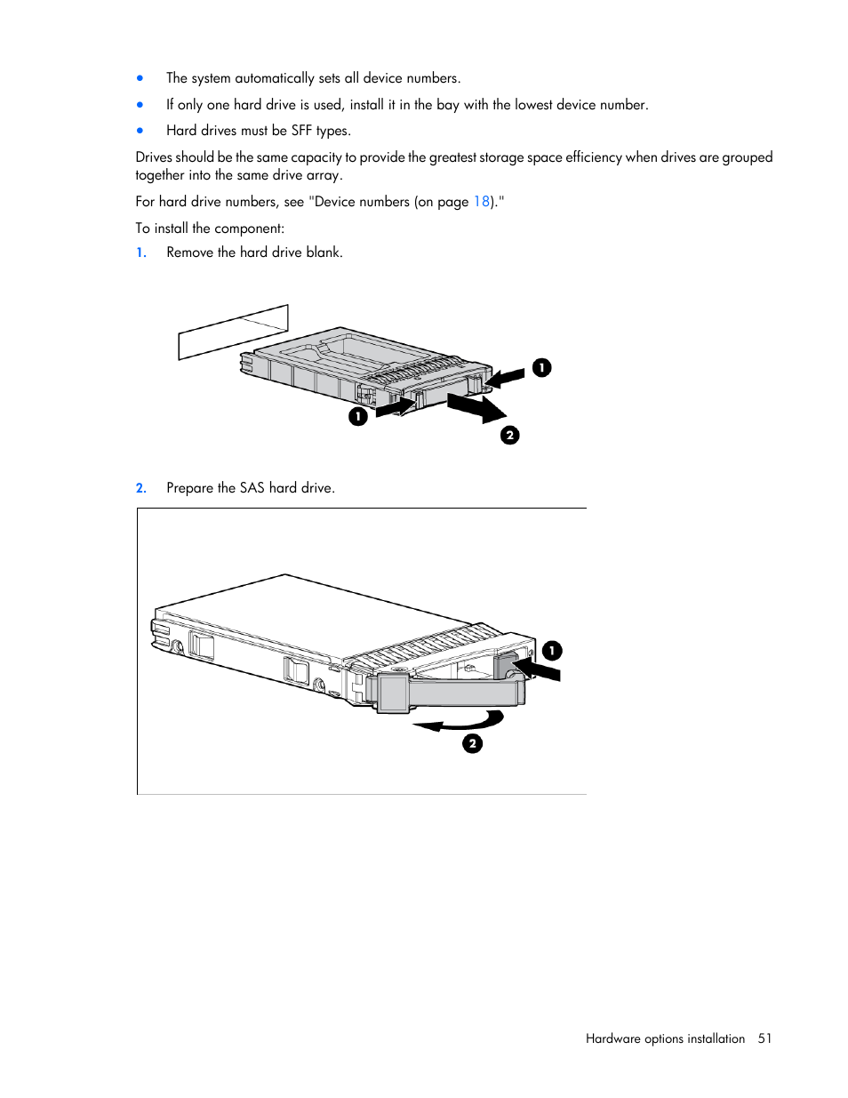 HP ProLiant DL585 G7 Server User Manual | Page 51 / 126