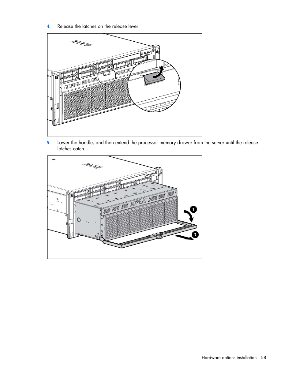 HP ProLiant DL585 G7 Server User Manual | Page 58 / 126