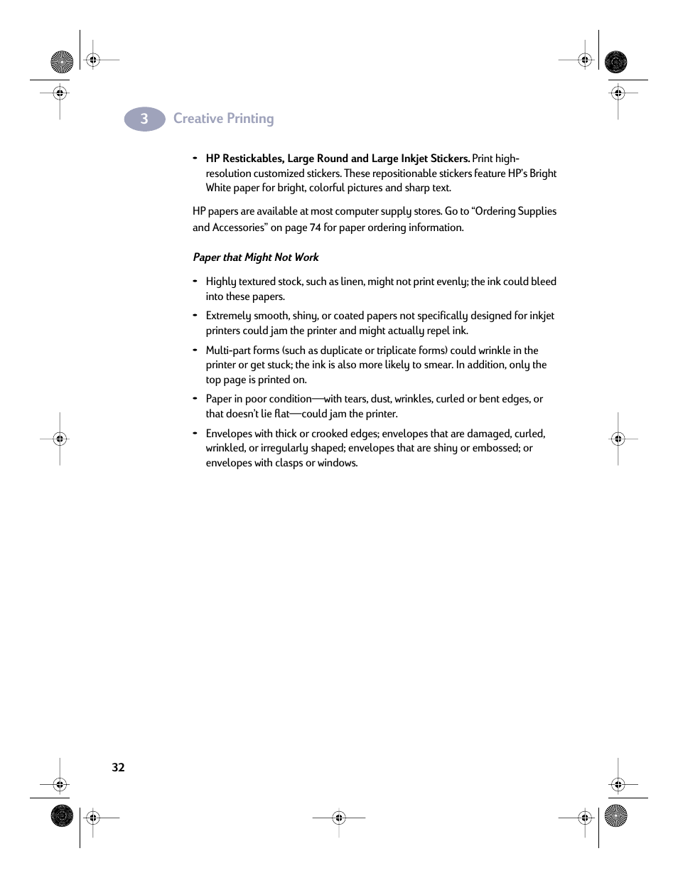 HP Deskjet 832c Printer User Manual | Page 39 / 98