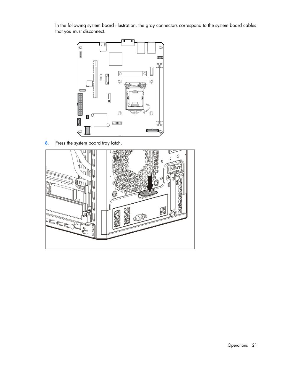 HP ProLiant MicroServer Gen8 User Manual | Page 21 / 95